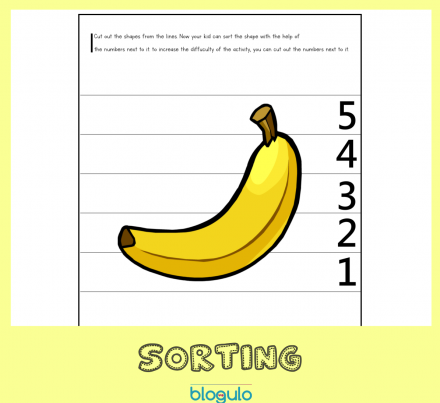 Fruits Sorting Puzzle Free Printable