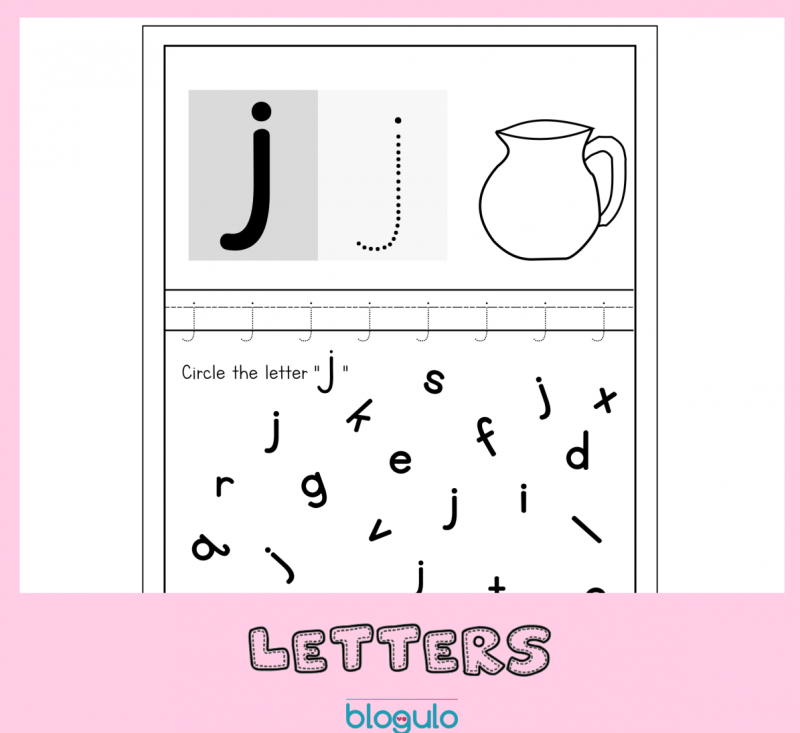 Letters Recognition Activity Free Worksheets